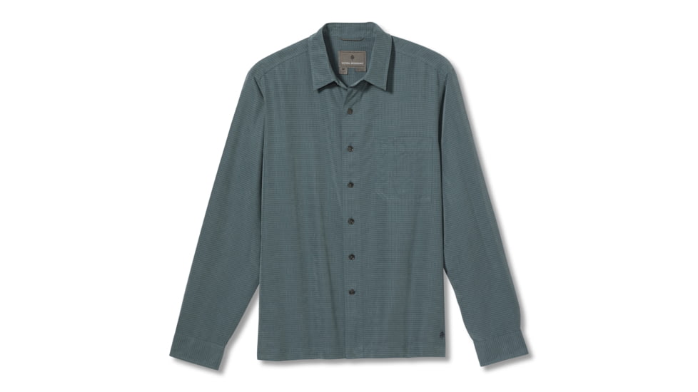 Royal Robbins Desert Pucker Dry Long Sleeve Shirt - Mens, Medium, Sea Pine, Y72221-349-M