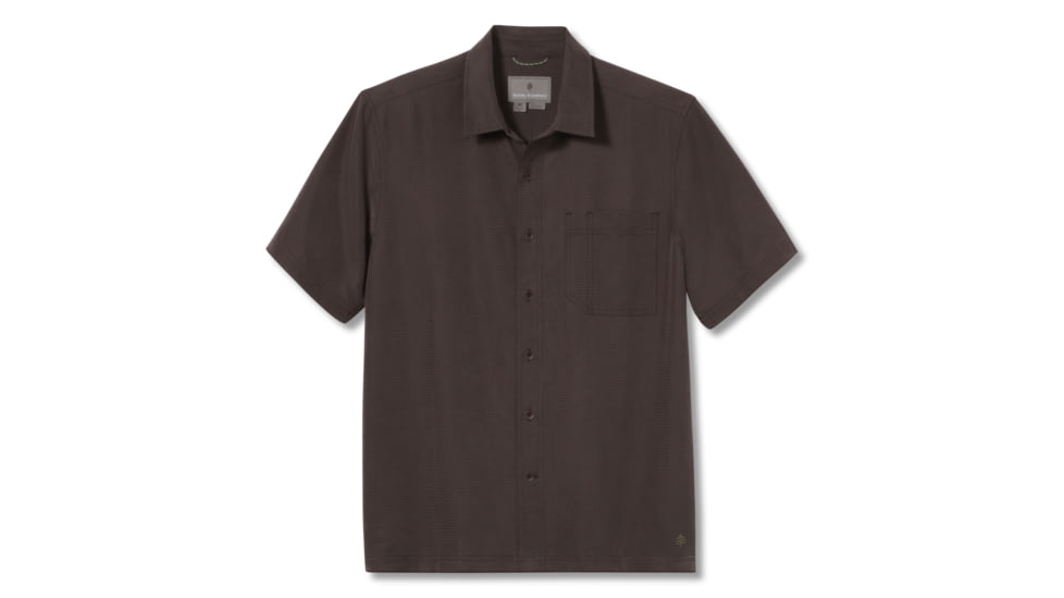 Royal Robbins Desert Pucker Dry Short Sleeve Shirt - Men's, Medium, Java, Y71200-123-M