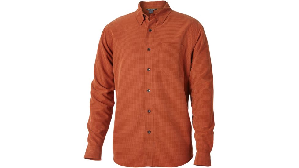 Royal Robbins Desert Pucker Long Sleeve - Men's-Fox-Small