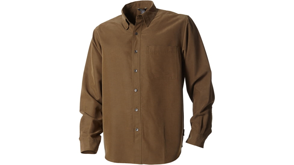 Royal Robbins Desert Pucker Long Sleeve - Mens-Mangrove Green-Large
