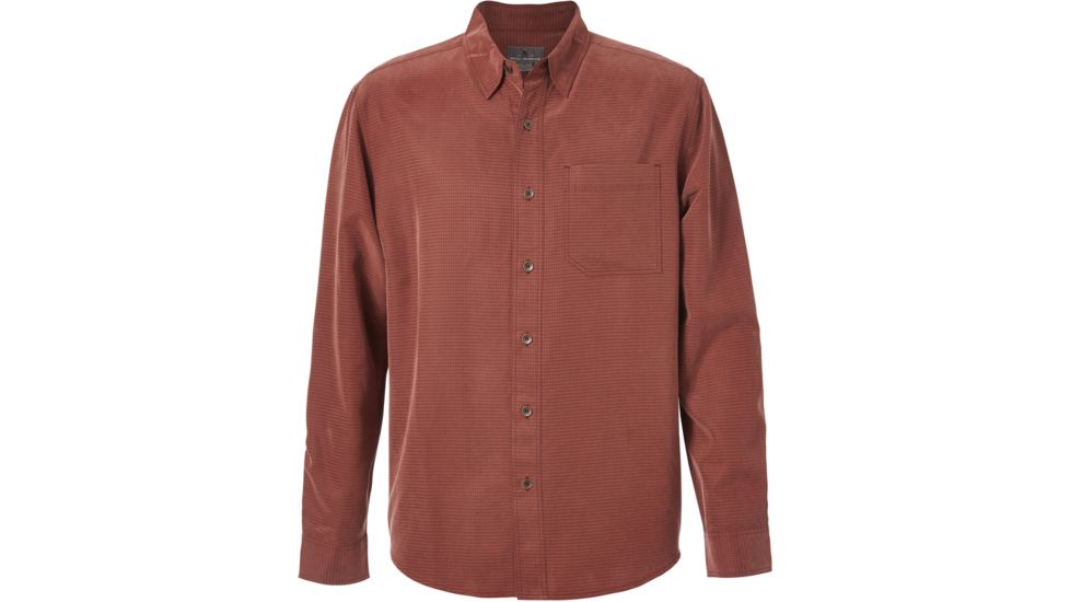 Royal Robbins Desert Pucker Long Sleeve - Men's-Raisin-Small