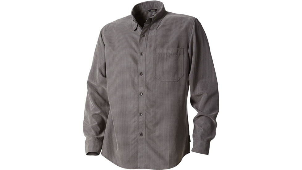 Royal Robbins Desert Puckerware Long Sleeve - Men's-Obsidian-X-Large