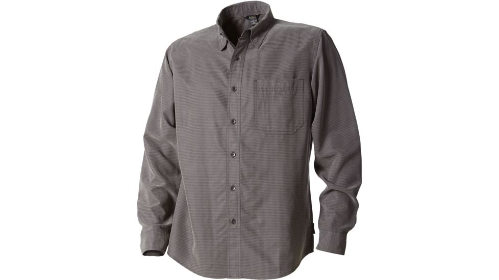 Royal Robbins Desert Puckerware Long Sleeve - Mens-Obsidian-Small