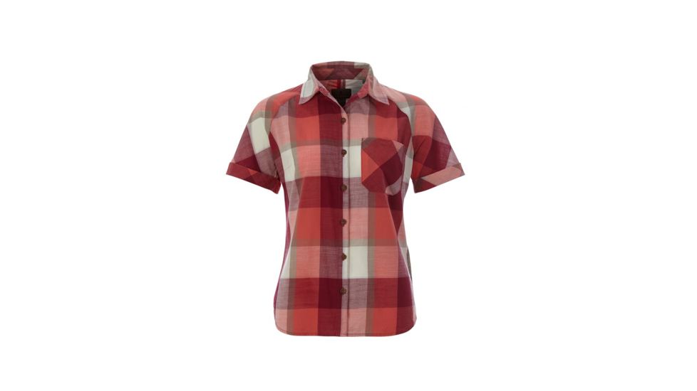 Royal Robbins Dixie Plaid Short Sleeve Shirt - Women's, Grenadine, Small Y621003-GRENADINE-S