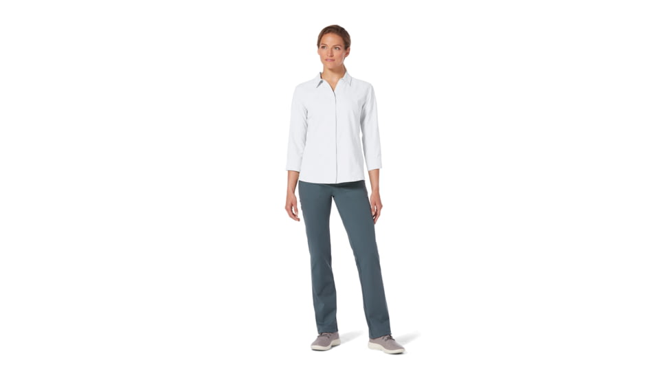 Royal Robbins Expedition II 3/4 Sleeve Shirt - Womens, White, S, Y322027-White-S