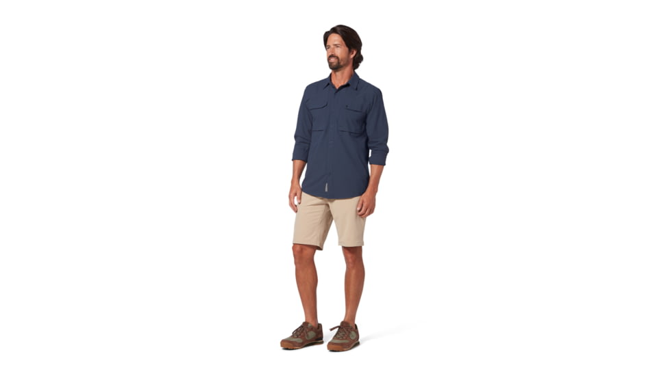 Royal Robbins Expedition Pro L/S Shirt - Mens, Navy, M, Y422039-Navy-M