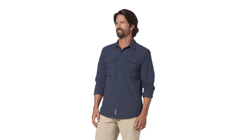 Royal Robbins Expedition Pro Long Sleeve Shirt - Men's, Medium, Navy, Y422039-728-M