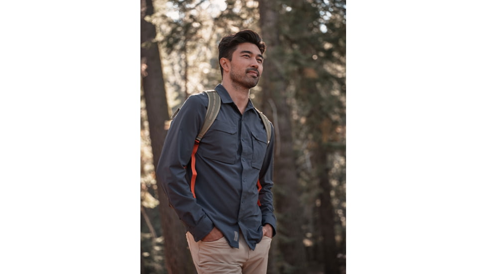 Royal Robbins Expedition Pro Long Sleeve Shirt - Men's, Medium, Navy, Y422039-728-M