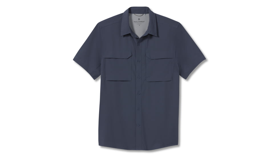 Royal Robbins Expedition Pro Short Sleeve Shirt - Mens, Navy, Extra Large, Y421022-728-XL