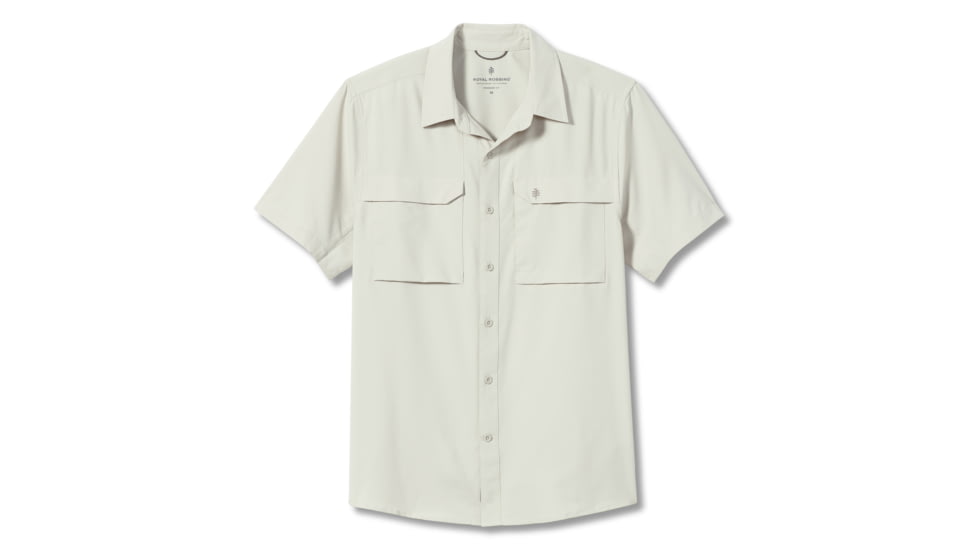 Royal Robbins Expedition Pro Short Sleeve Shirt - Mens, Soapstone, Extra Large, Y421022-151-XL