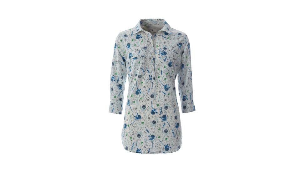 Royal Robbins Expedition Tunic - Women's, White Print, Extra Large Y32131-WHITE PT-XL