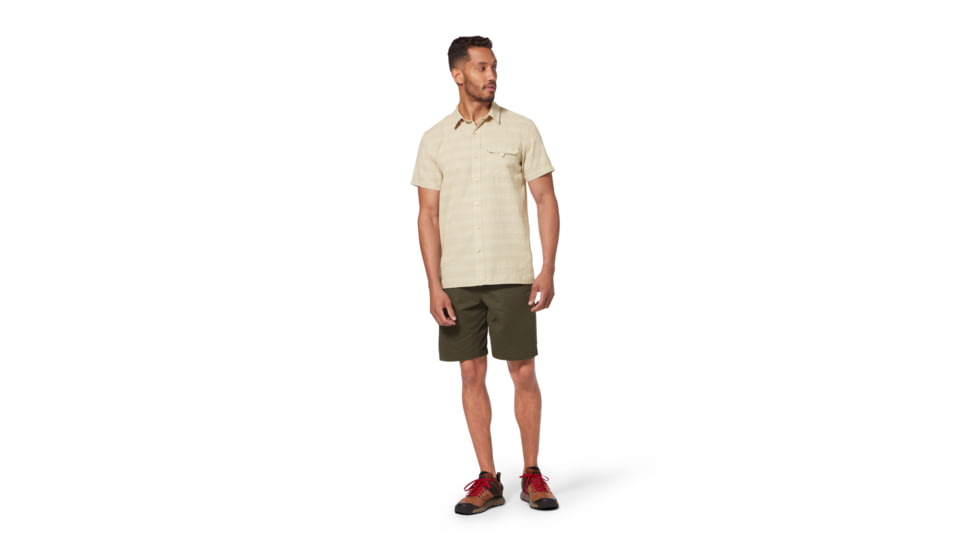 Royal Robbins Hempline Spaced S/S Shirt - Mens, Lt Khaki, XL, Y721021-LT Khaki-XL