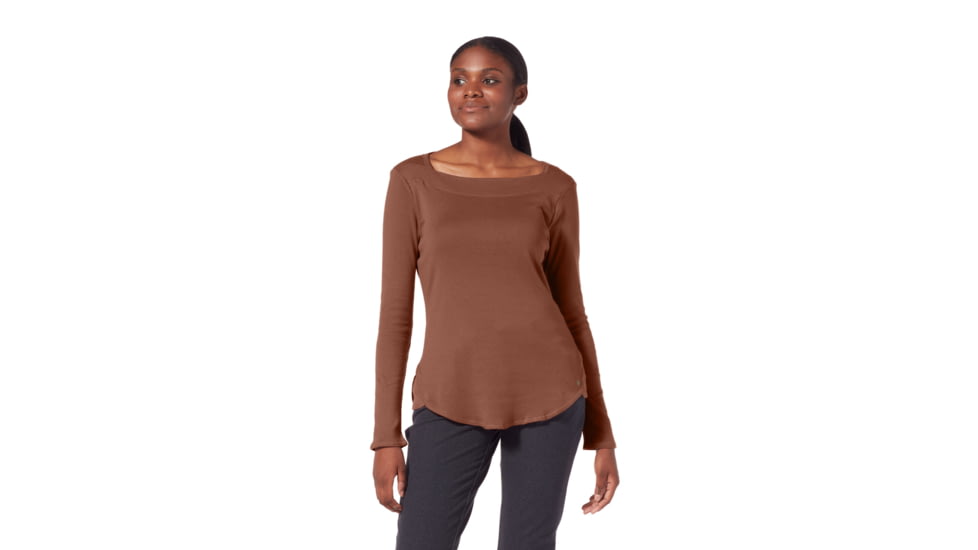 Royal Robbins Kickback Organic Cotton Turtleneck Shirt - Women's, Medium, Rustic, Y612019-200-M