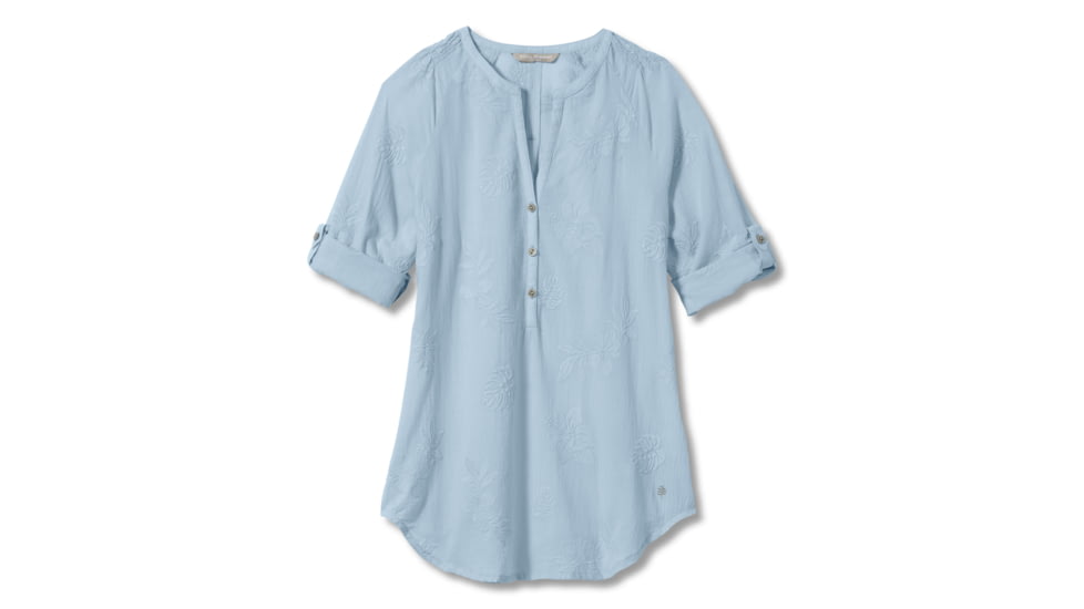 Royal Robbins Oasis Tunic II 3/4 Sleeve Shirt - Womens, Summer Sky, S, Y622017-Summer Sky-S