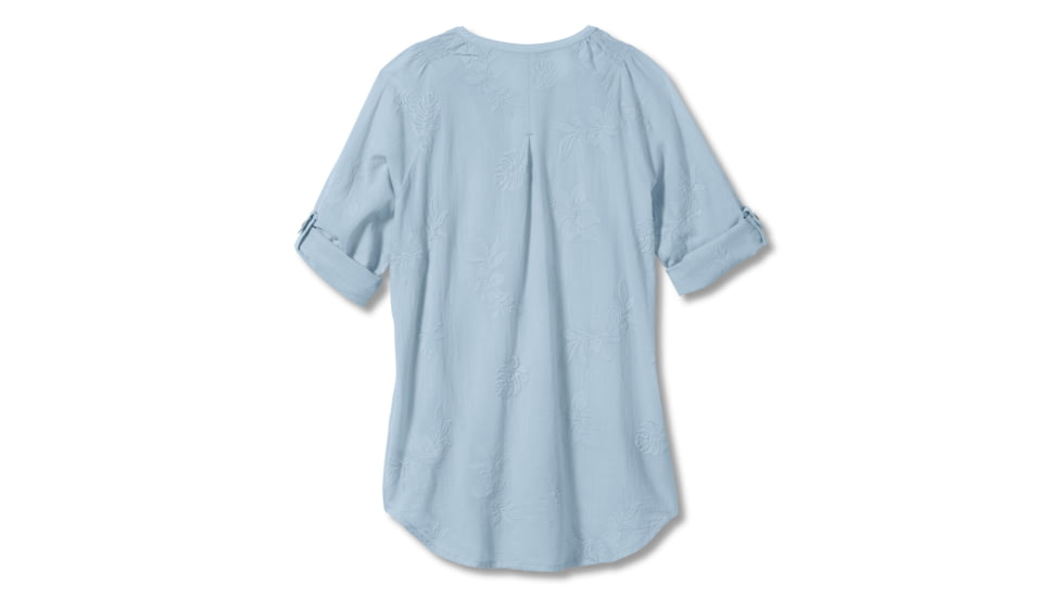 Royal Robbins Oasis Tunic II 3/4 Sleeve Shirt - Womens, Summer Sky, S, Y622017-Summer Sky-S