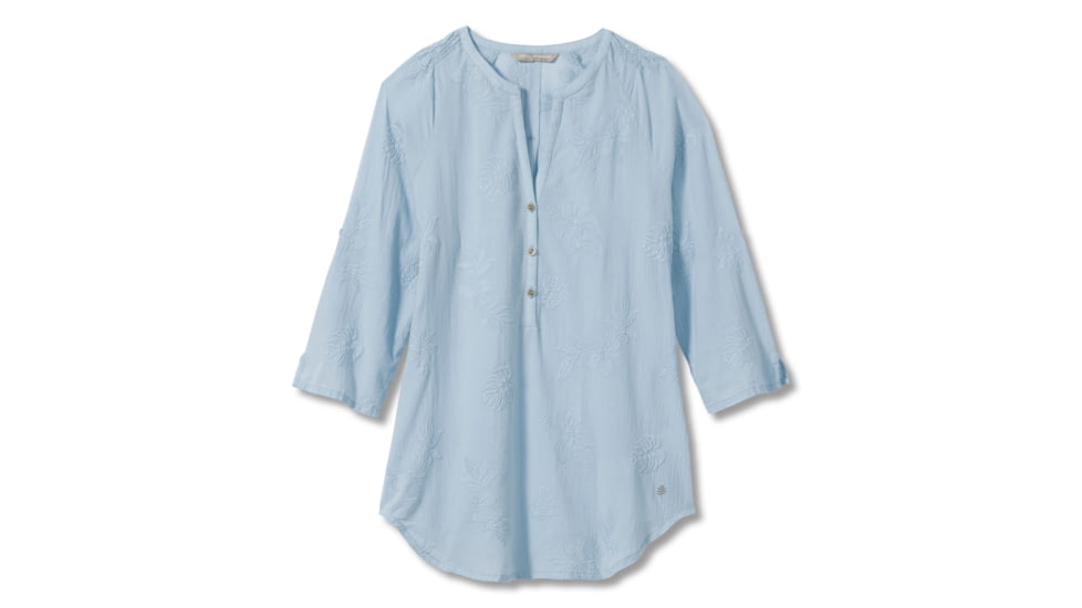 Royal Robbins Oasis Tunic II 3/4 Sleeve Shirt - Womens, Summer Sky, S, Y622017-Summer Sky-S