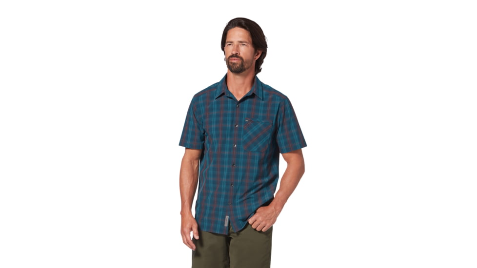 Royal Robbins Spotless Plaid S/S Shirt - Mens, Orion, M, Y421019-Orion-M