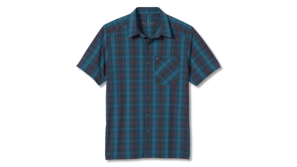 Royal Robbins Spotless Plaid S/S Shirt - Mens, Orion, M, Y421019-Orion-M