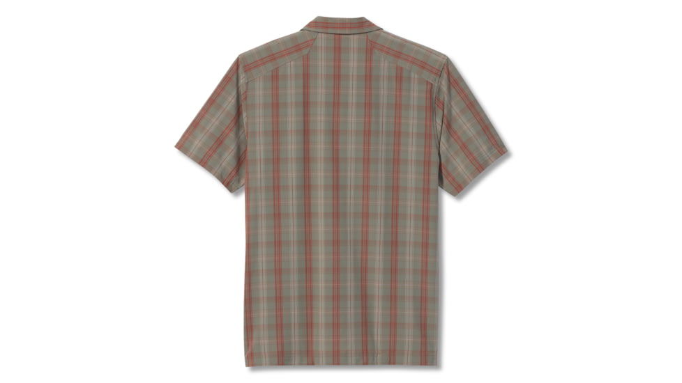 Royal Robbins Spotless Plaid S/S Shirt - Mens, Pebble Gray, S, Y421019-Pebble Gray-S
