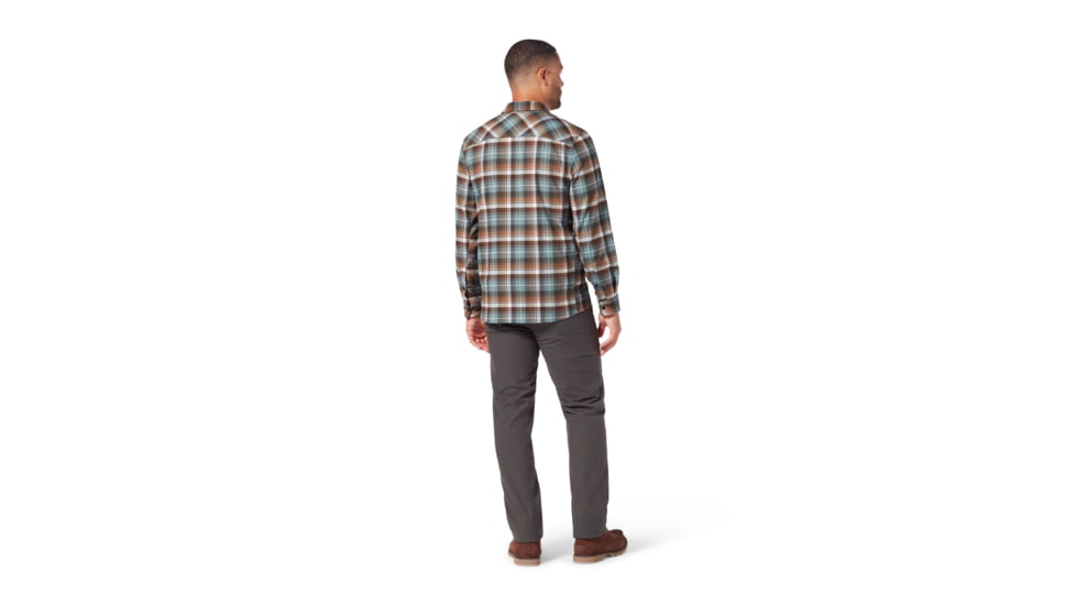 Royal Robbins Thermotech Ren Plaid Long Sleeve Shirt - Men's, Small, Lt Slate Yuba Plaid, Y422020-092-S