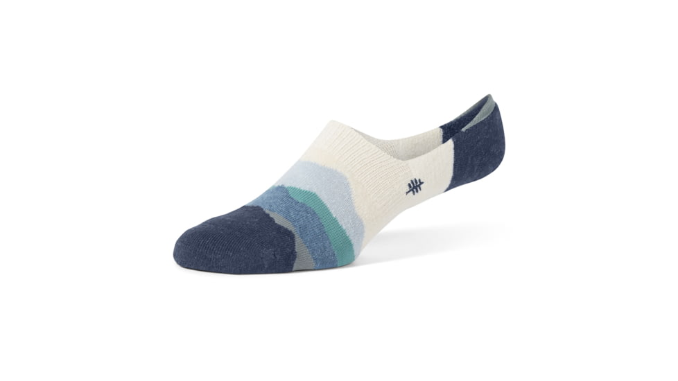 Royal Robbins Treetech No Show Pattern Sock, Collins Blue, M, Y591025-751-M