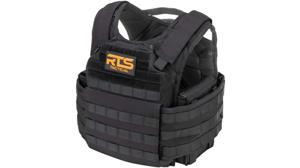 RTS Tactical 10X12 Premium Plate Carrier, Black, XXXL, RTS-34101-11