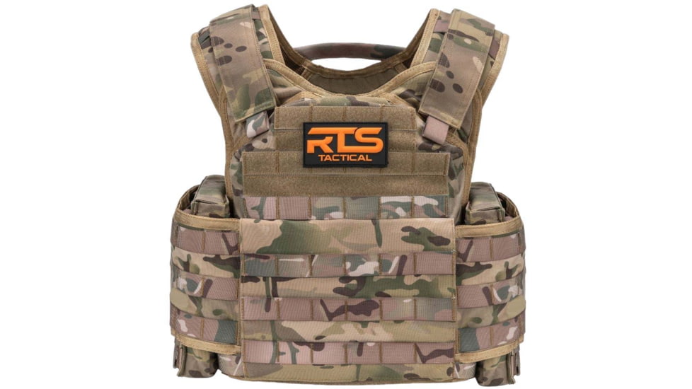 RTS Tactical 10X12 Premium Plate Carrier, Multicam, One Size, RTS-34100-33