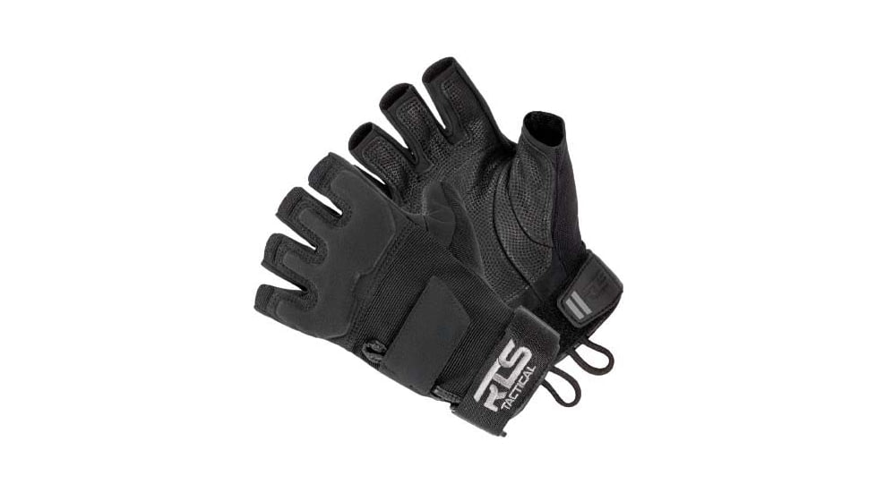 RTS Tactical Front Line Gloves - Mens, Black, Small, RTS-72201