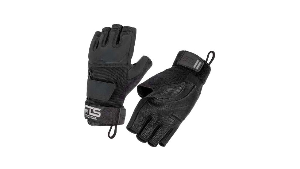 RTS Tactical Front Line Gloves - Mens, Black, Small, RTS-72201