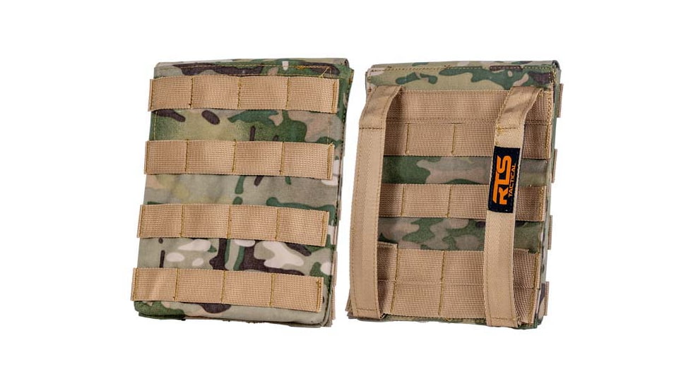 RTS Tactical Premium Side Plate Pouches, Multicam, Ceramic Plate 1.1, RTS-34310-33-02