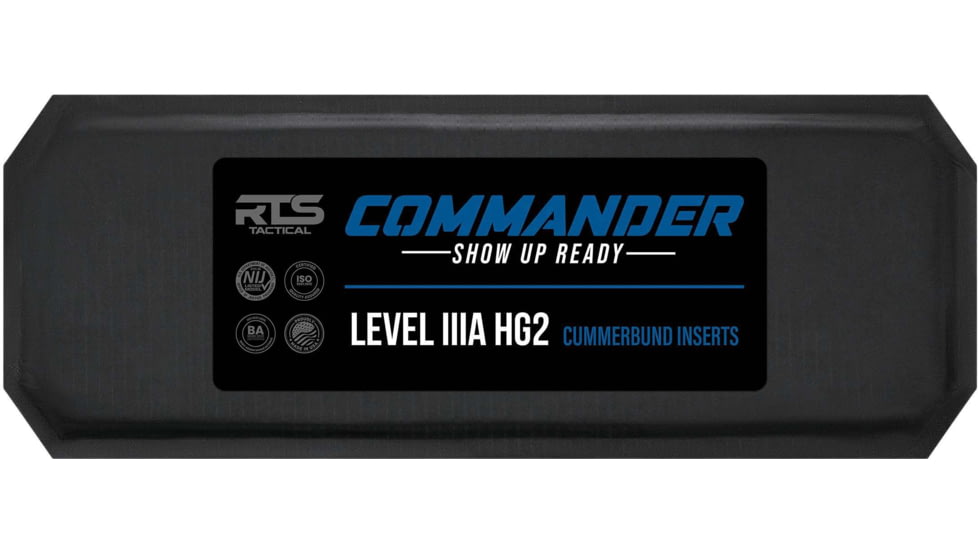 RTS Tactical Commander Level IIIA HG2 Ballistic Panel