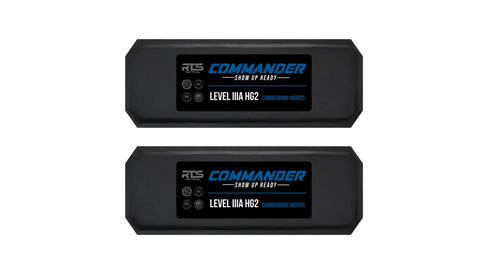 RTS Tactical Cummerbund Level IIIA HG2 Inserts