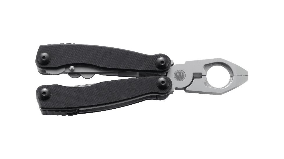 Ruger 1911 Multi-Tool w/ Sheath, 2.515in Blade, G10 Handle, Black R5100