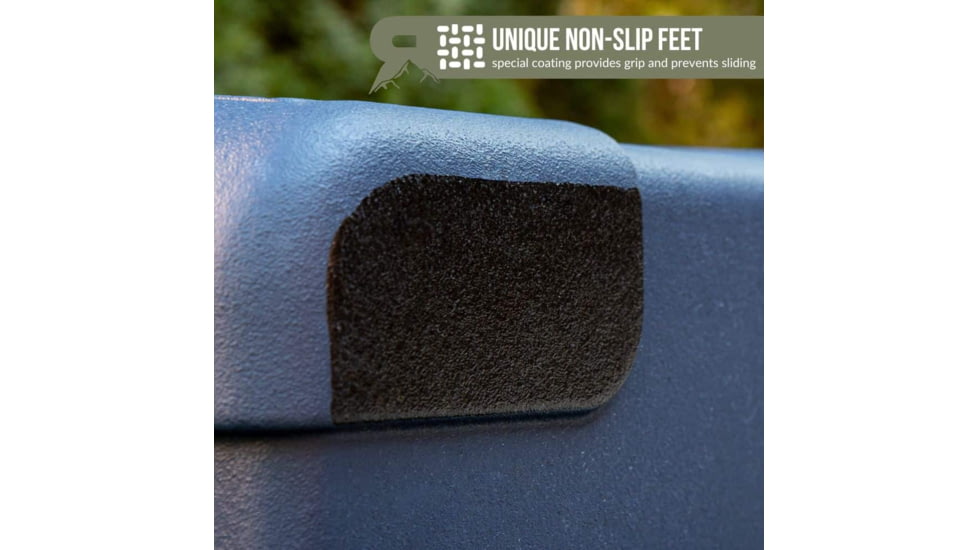 Rugged Road 65 Cans Version 2 Hard Cooler, Gunmetal Gray, RR65 V2 - Gunmetal Gray