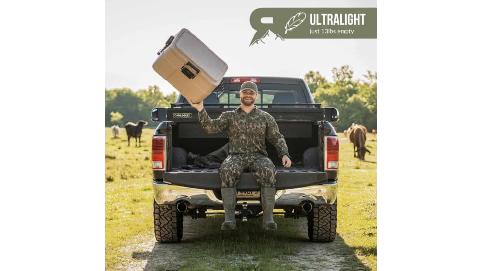 Rugged Road 65 Cans Version 2 Hard Cooler, Gunmetal Gray, RR65 V2 - Gunmetal Gray