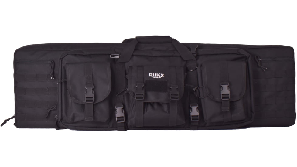 RUKX Gear 42 in Double Rifle Bag, Black, ATICT42DGB