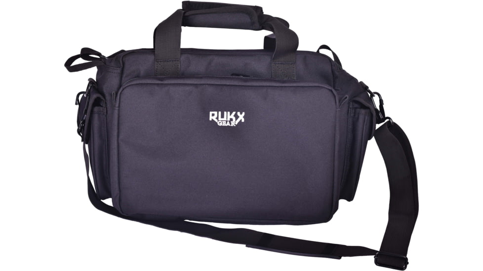 RUKX Gear Tactical Range Bag 16 in, Black, ATICTRBB