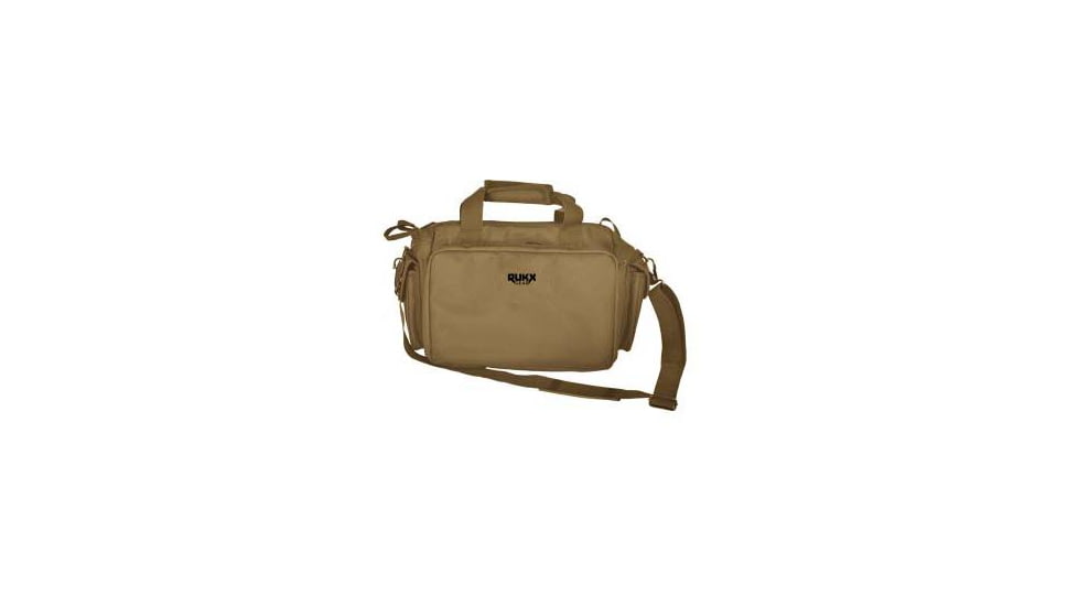 RUKX Gear Tactical Range Bag 16 in, Tan, ATICTRBT