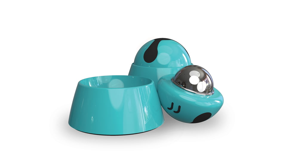 Rykr Roll Grinder w/Base Massager, Teal, 3.25in Dia X 2.5in H, RR2T