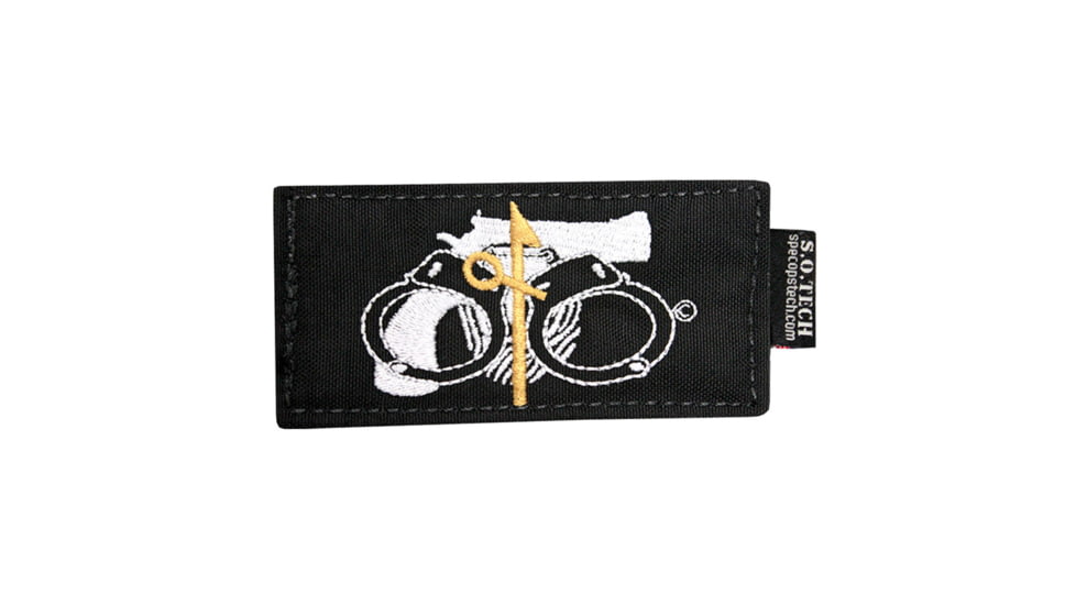 S.O.Tech Black Symbology Patch, Detective SYPCH-D-BLK