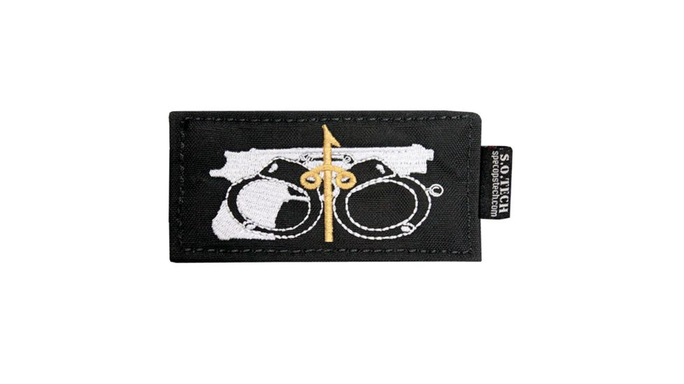 S.O.Tech Black Symbology Patch, Patrolman SYPCH-PM-BLK