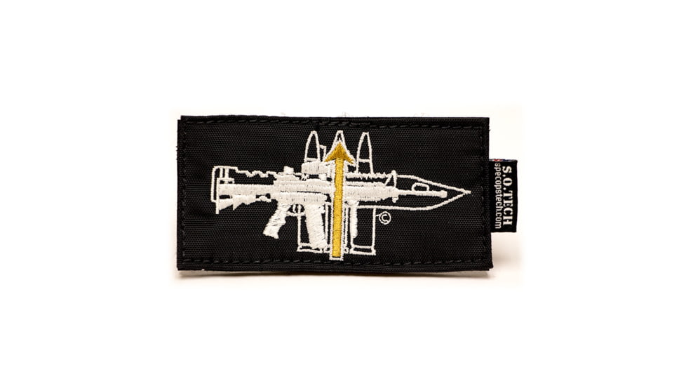 S.O.Tech Black Symbology Patch, Rifleman SYPCH-RFMN-BLK
