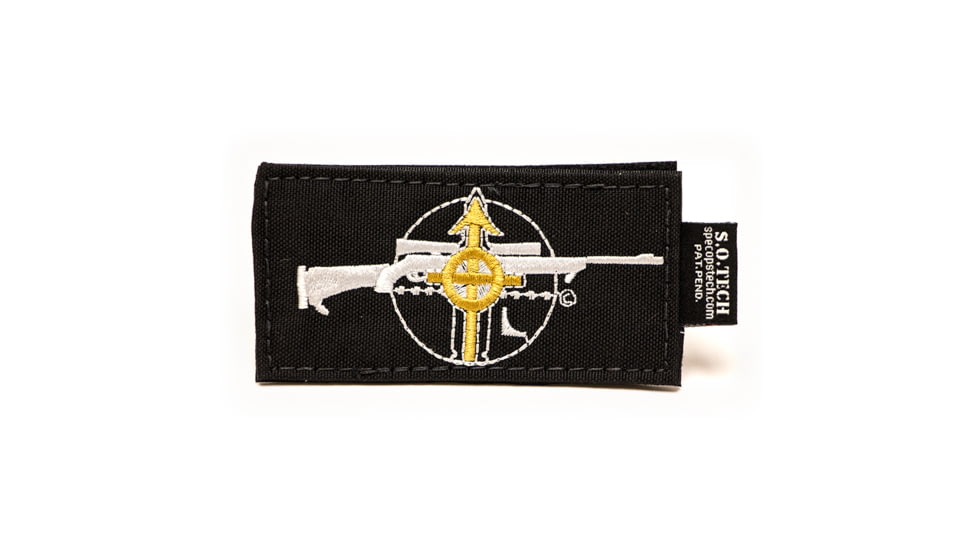 S.O.Tech Black Symbology Patch, Sniper Reticle SYPCH-RTCL-BLK
