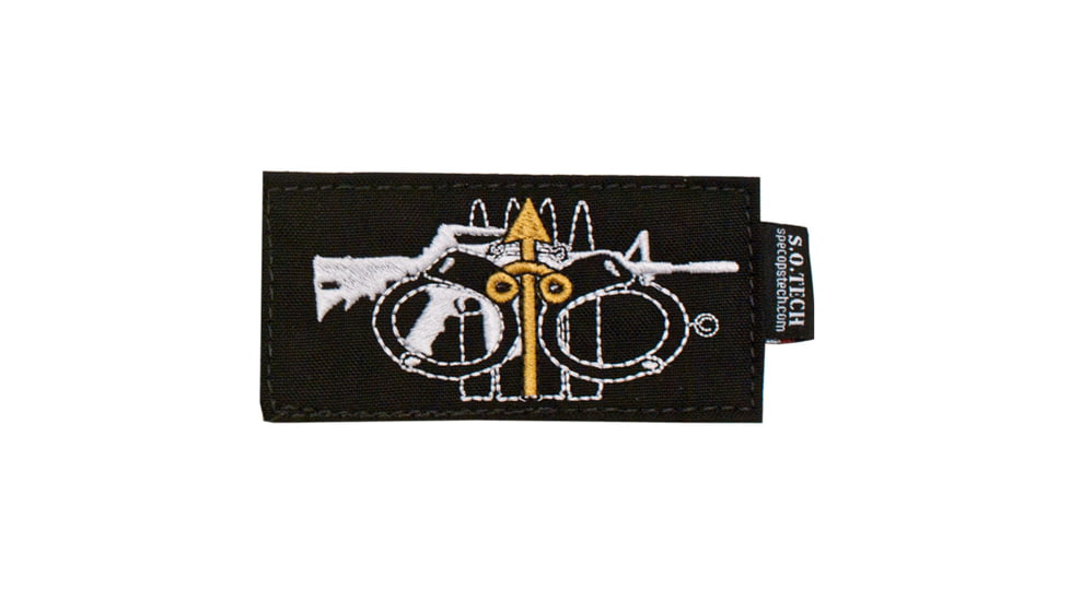 S.O.Tech Black Symbology Patch, SWAT SYPCH-SWAT-BLK