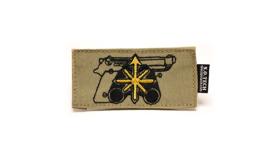 S.O.Tech Coyote Brown Symbology Patch, Commander SYPCH-COMM-CB