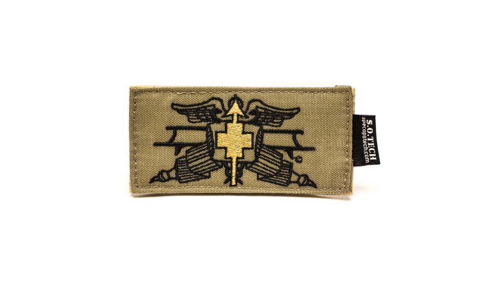 S.O.Tech Coyote Brown Symbology Patch, Medic SYPCH-MED-CB