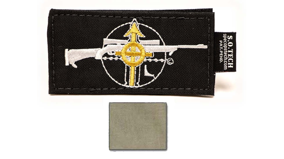 S.O.Tech Coyote Brown Symbology Patch, Sniper Reticle SYPCH-RTCL-CB