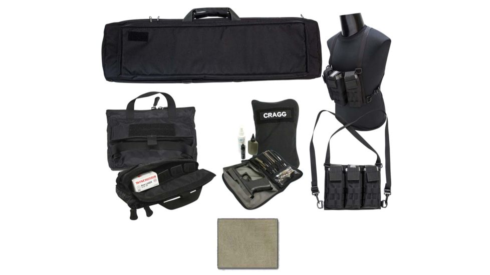 S.O.Tech Gorilla Range 4-Piece Rifle Case System, Coyote Brown, 40 in. GRRCS-40-CB