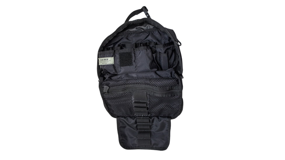 S.O.Tech Road Warrior Travel Bag, Black RWB-BLK