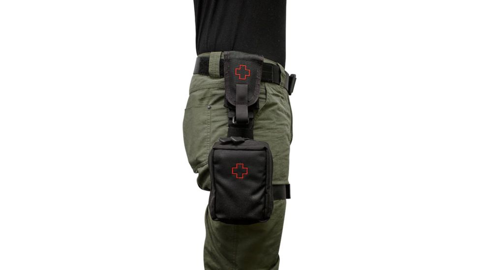 S.O.Tech Speed Clip LASD IFAK Pouch, Black PIFAK-TBVS-BLK